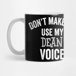 Funny Dean College University Department Promotion Gift Mug